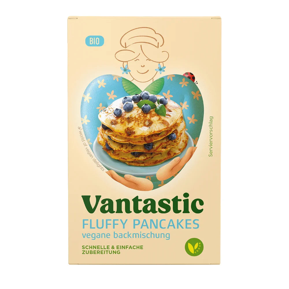 Vantastic Organic Pancake Mix 180g
