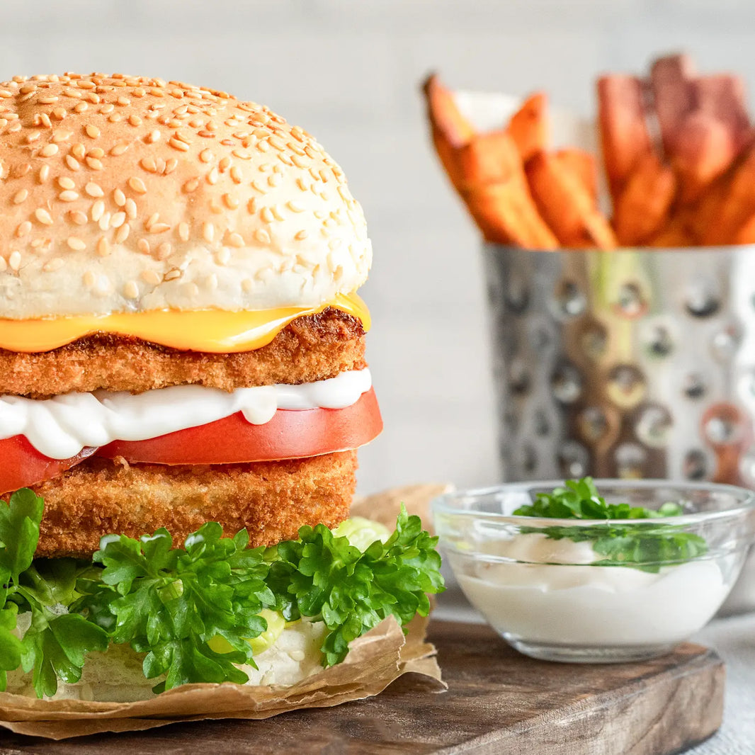 VBites Crispy Chicken Burger
