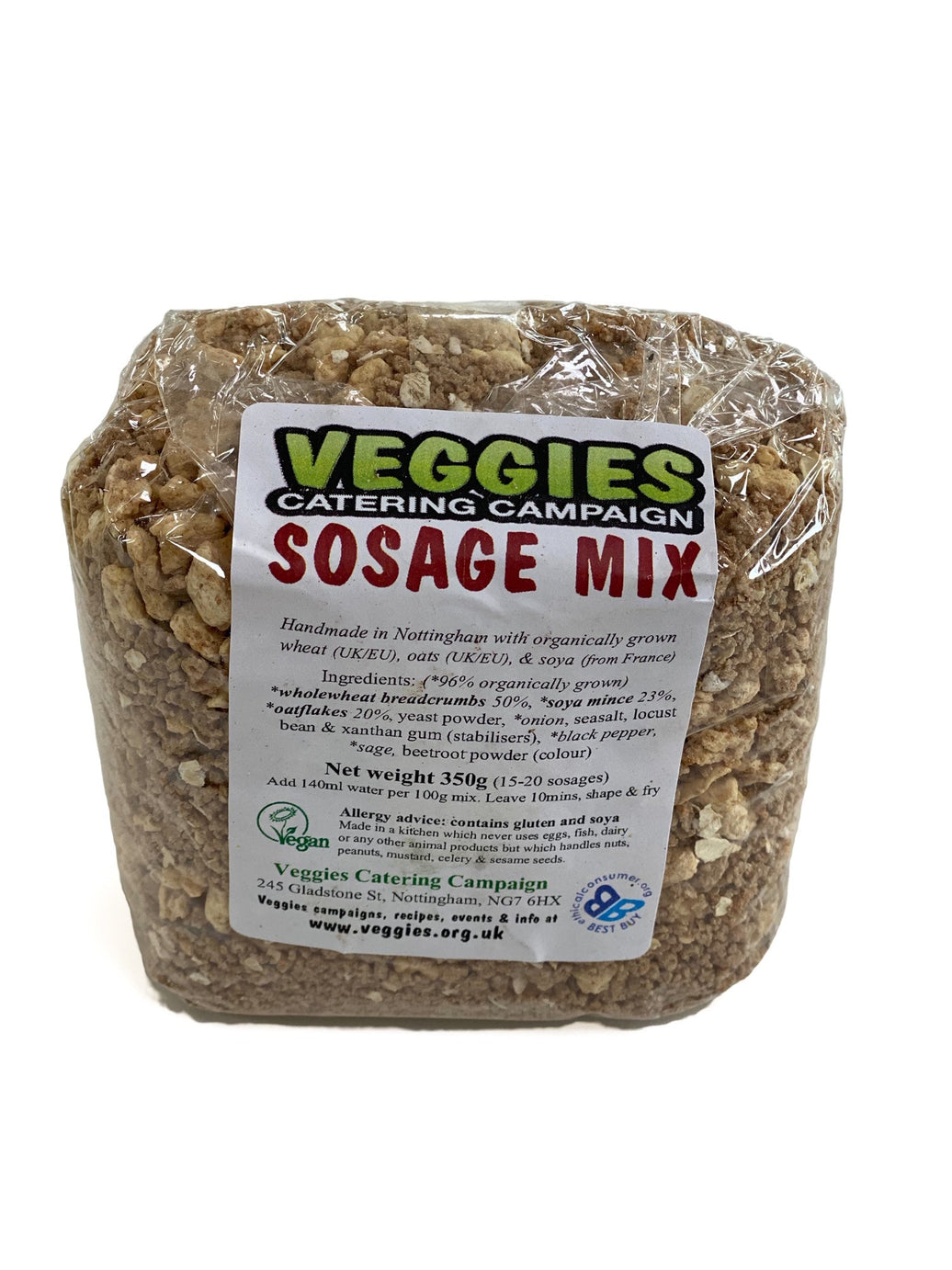 Veggies Vegan Sosage Mix 350g