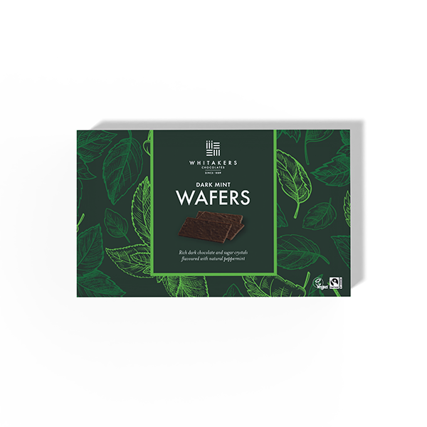Whitakers Dark Chocolate Mint Wafer (150g)