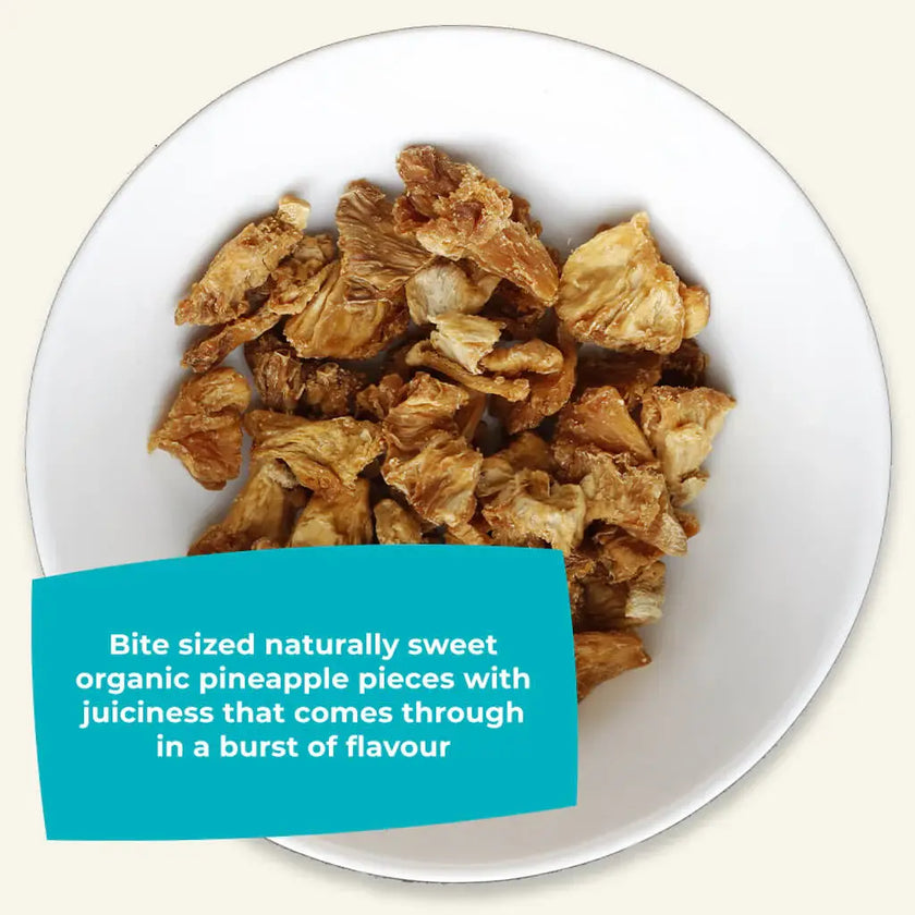 Wallaroo Snack Pack - Gently Dried Pineapple Chunks 30g