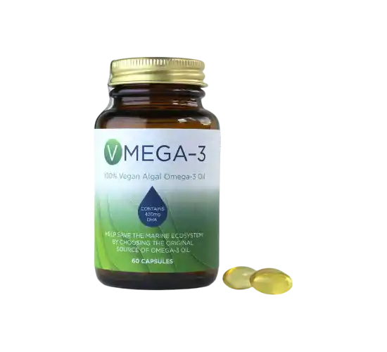 V-Omega3 Algal Oil 60 Capsules - 1 Month Supply