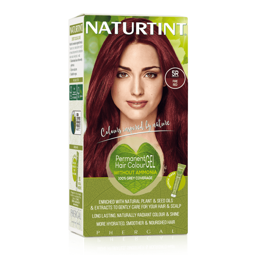Naturtint Permanent Hair Dye 165ml - 5R Fire Red