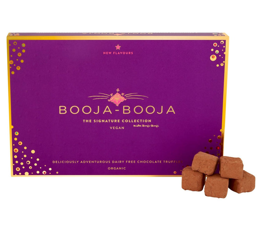Booja Booja Raspberry Truffles Booja Booja The Signature Collection Chocolate Truffles 184g