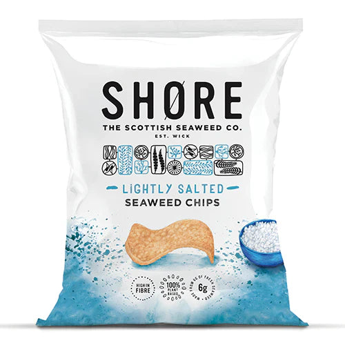 Shore Lightly Salted Seaweed Chips 25g
